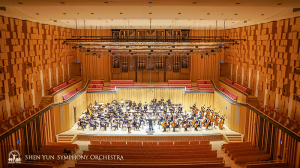 The intriguing acoustic architecture of Pingtung County Performing Arts Center Concert Hall.